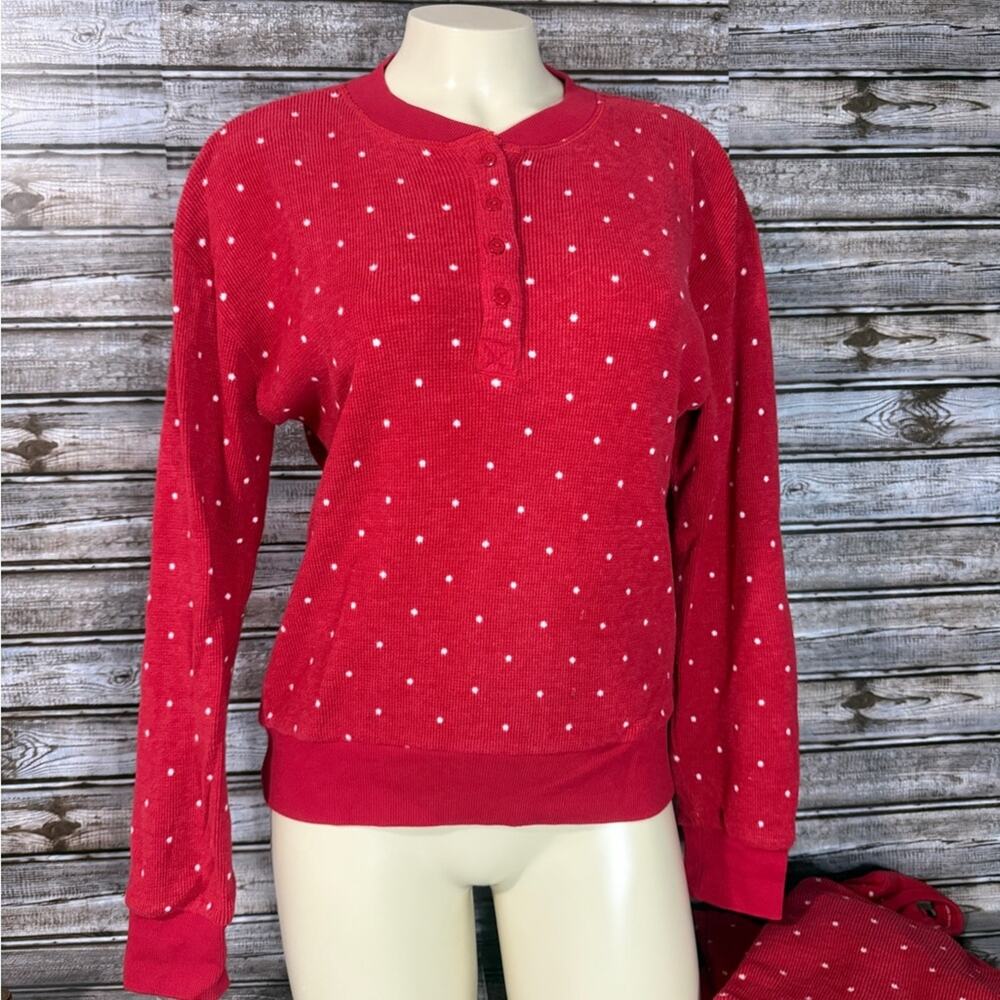 P.J. Salvage 3 piece pajama set Henley tank and pants size Small